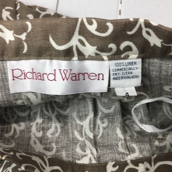 Richard Warren Linen Vintage skirt - Picture 3 of 6